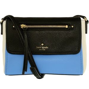 Kate Spade Cobble Hill Mini Toddy Blue/Black/White
